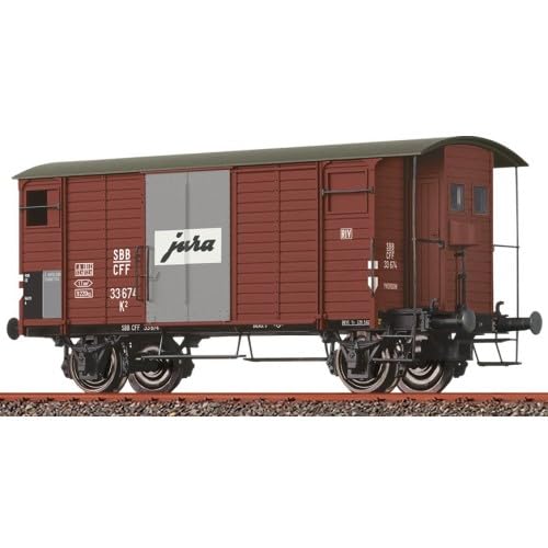 47898 Gedeckter Güterwagen K2 SBB, Ep. III, Jura
