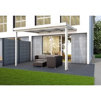 Terrassenüberdachung Premium (BxT) 309 cm x 306 cm Weiß Acryl Bronce