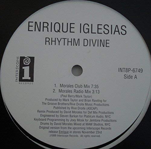 Rhythm Divine [Vinyl Single]
