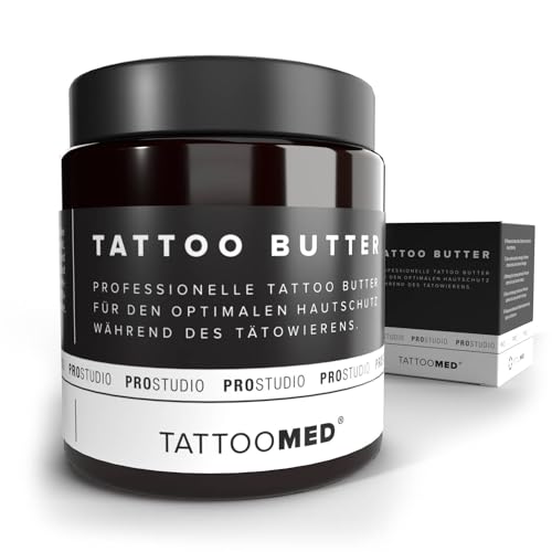 TattooMed® TATTOO BUTTER - Professionelle Tattoo Butter für den optimalen Hautschutz - 120ml