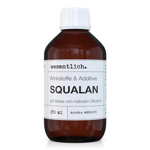 Squalan (250ml) - Pflegeöl auf Basis von nativem Ölivenöl von wesentlich.