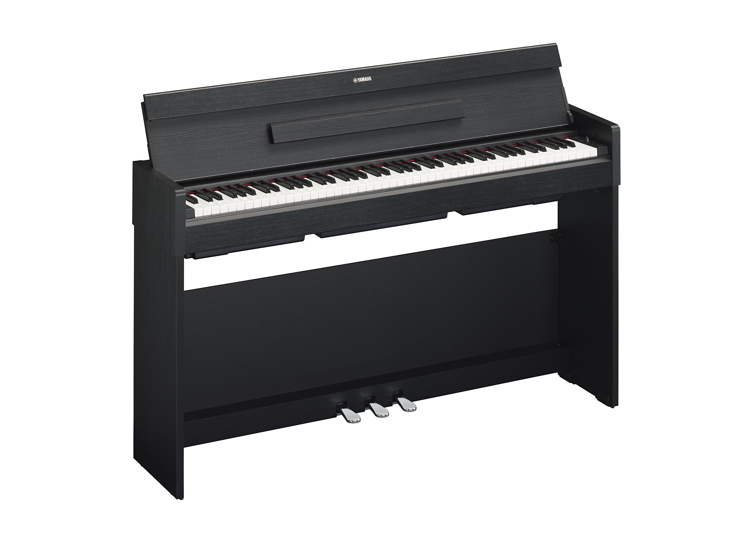 Yamaha Arius Digital Piano YDP-S34B, schwarz – Modernes E-Klavier mit Hammermechanik, Konzertflügel-Klang & USB-to-Host-Anschluss – Kompatibel mit kostenloser App "Smart Pianist"