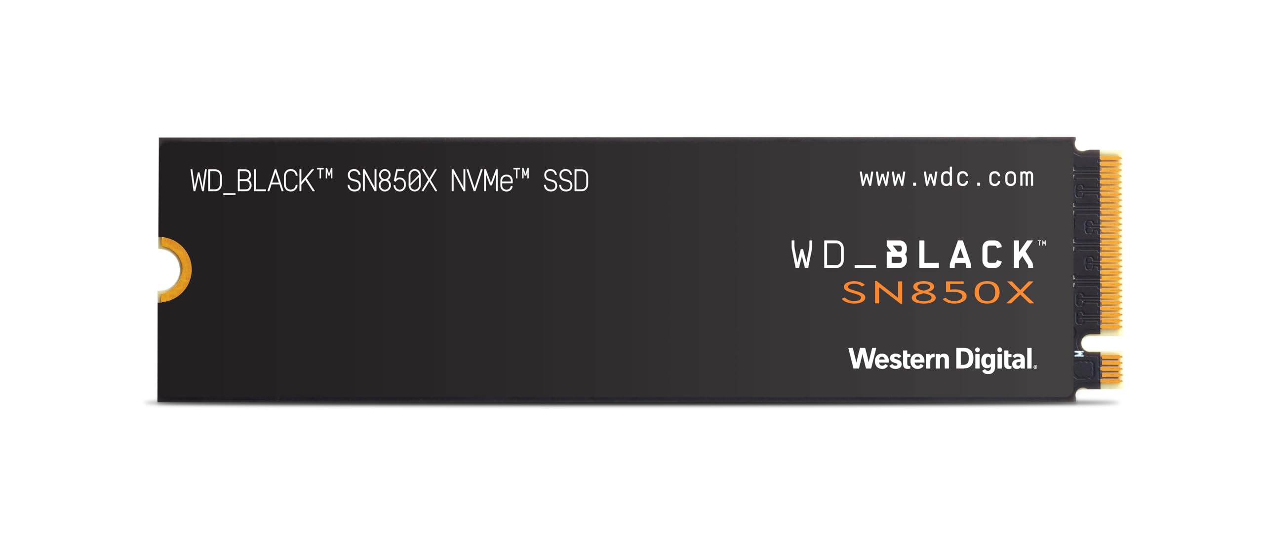 WD_BLACK SN850X NVMe SSD 1 TB interne SSD (Gaming Speicher, PCIe Gen4-Technologie, Lesen 7.300 MB/s, Schreiben 6.300 MB/s) Schwarz