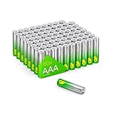 GP Super Alkaline Batterien AAA Micro, LR03, 1,5V, 80 Stück Vorratspack, ideal für die Stromversorgung von Geräten des täglichen Bedarfs - Die Neue G-TECH-Technologie