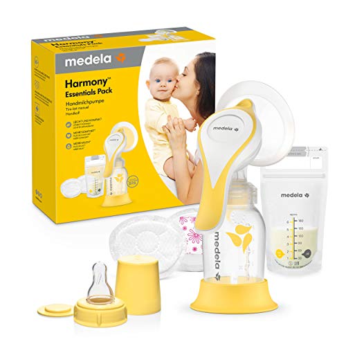 Medela Harmony Essentials Pack Handmilchpumpe, mit 2-Phase-Expression-Technologie, kompakt, leicht, ideal für unterwegs