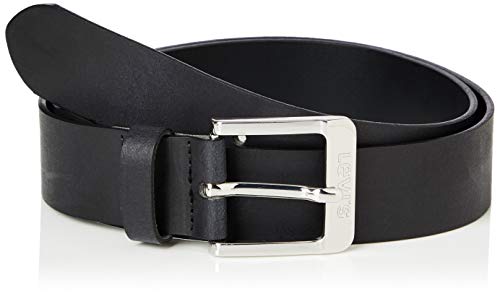 Levi's LEVIS FOOTWEAR AND ACCESSORIES Damen Free Belt Gürtel, Schwarz (Regular Black 59), 85 (Herstellergröße: 100)