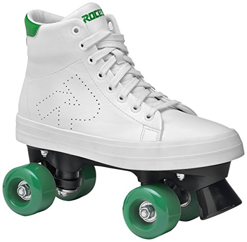 Roces Ace Rollerskates Rollschuhe, White-Green, 38