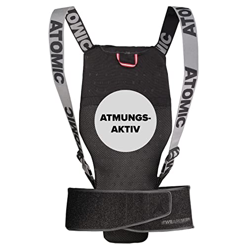 ATOMIC Damen/Herren Live Shield Ski-Rückenprotektor, black, L