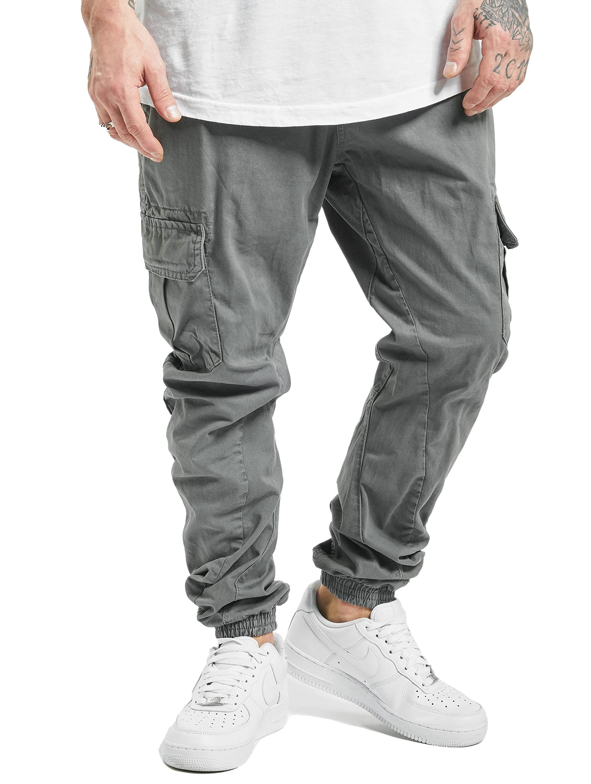 Urban Classics Herren Cargo Jogging Pants Hose, darkgrey, M