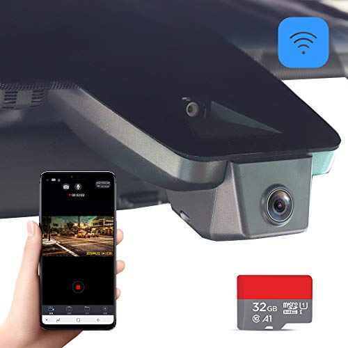 Autokamera für Toyota C-HR Modell B 2018-2021,FITCAMX 4K Video Dashcam,Original Car Zubehör,WDR Nachtsicht,G-Sensor Loop-Aufnahme mit 64GB Speicherkarte