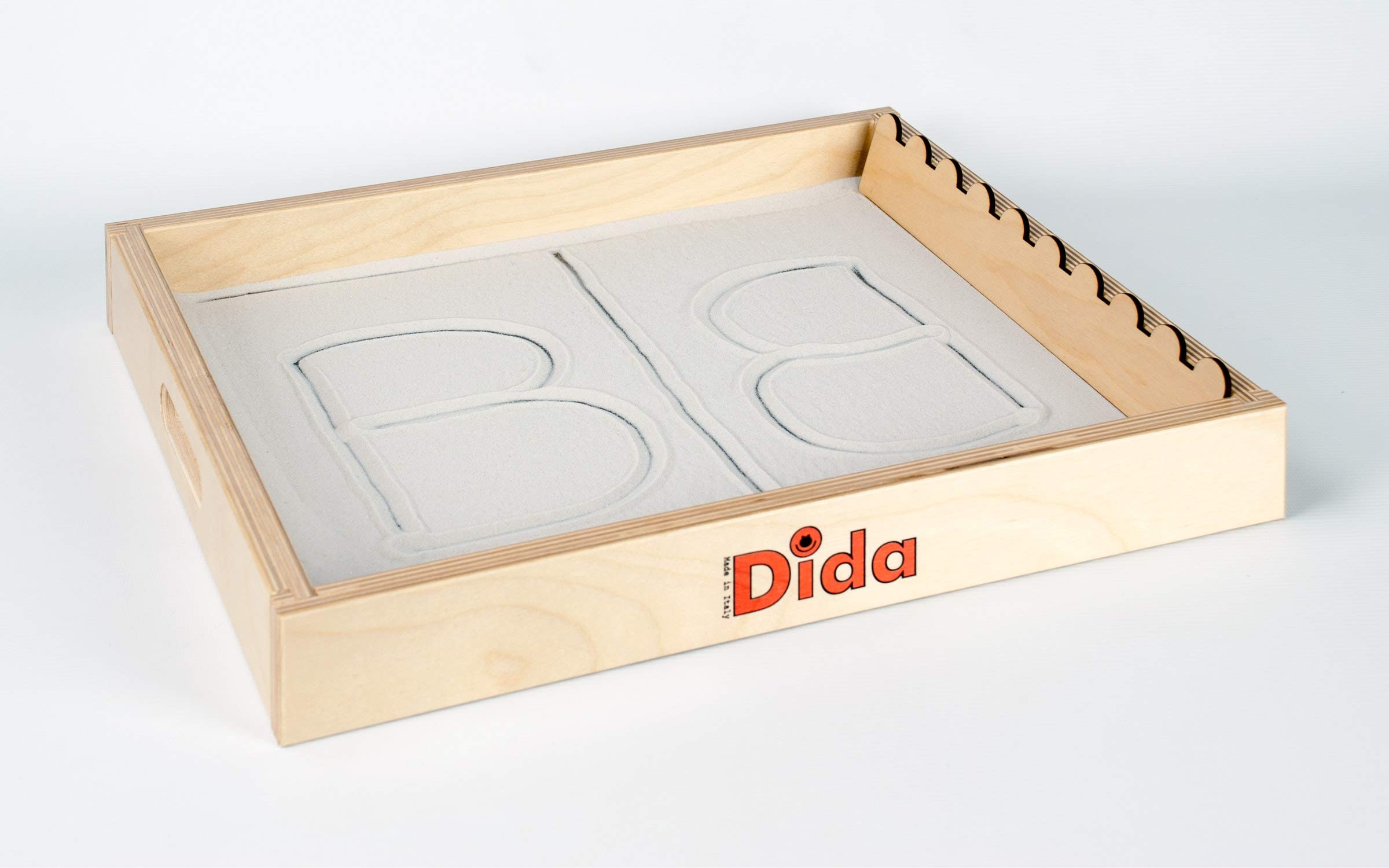 Dida - Ein Sandtablett, In 2 Größen Erhältlich; Zum Lesen, Malen Und Sandschreiben - Ein Didaktisches Spiel, Methode Montessori