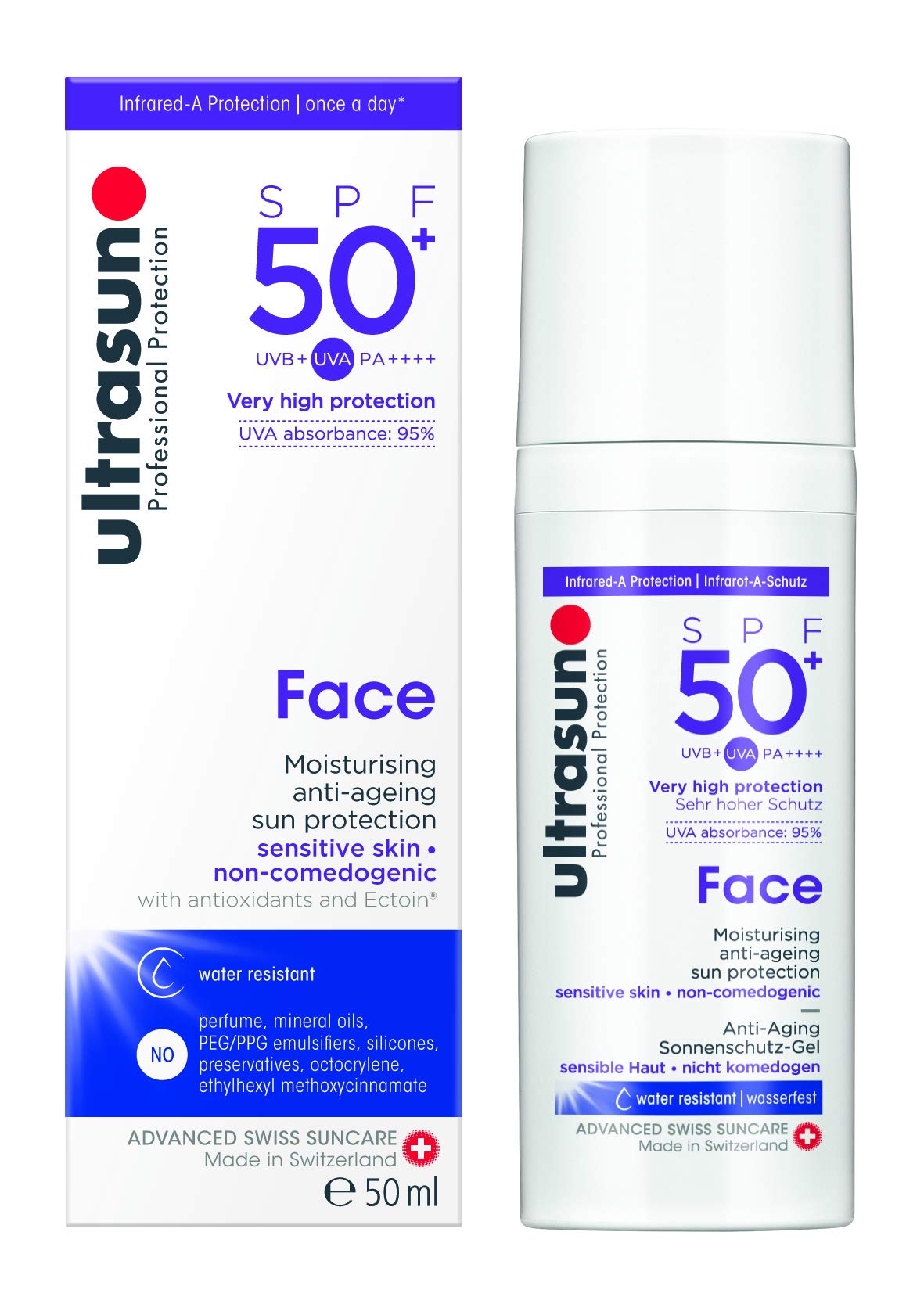 Ultrasun Face Spf50+, 50 Ml