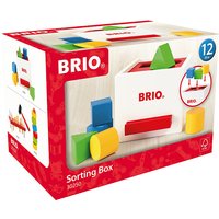 BRIO® 30250 - Weiße Sortierbox, Lernspielzeug, Farben und Formen