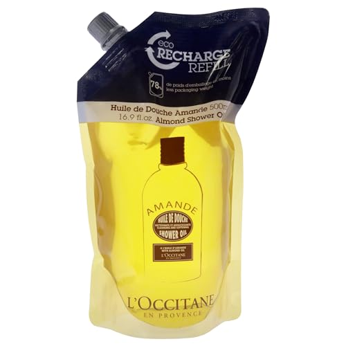 Loccitane Almond Shower Oil Refill for Unisex 16,9 oz Shower Oil (Refill)