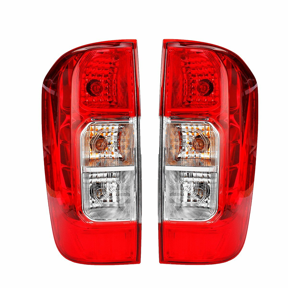 Rücklicht rot links/rechts mit Glühbirnenverkabelung für Nissan Navara NP300 D23 2015-2019