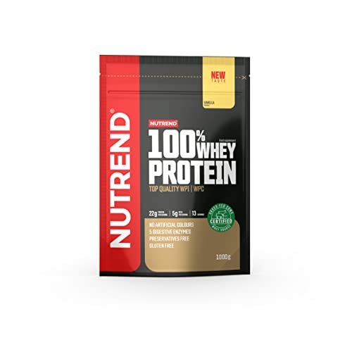 Nutrend 100% Whey Protein, 1000g Beutel (Vanille)