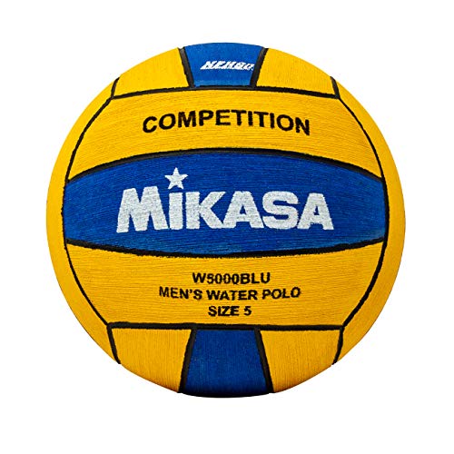 Mikasa W5000BLU Wettkampf-Spielball, blau/gelb, Größe 5