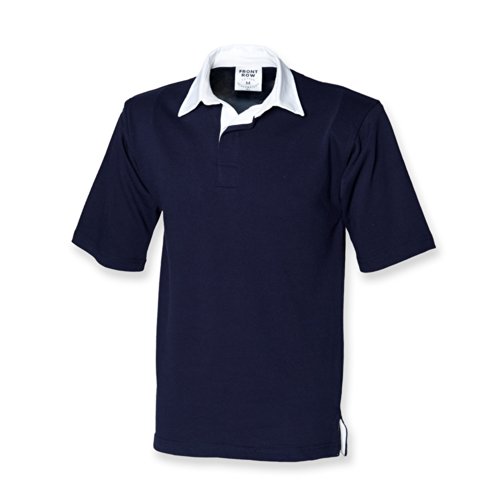Front Row Mens Short Sleeve Casual Style rugby shirt