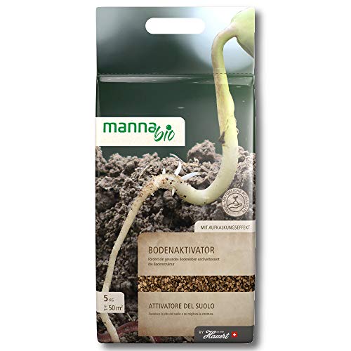 Hauert Manna Bio Bodenaktivator 5 kg verbessert Bodenstruktur Dünger Universal