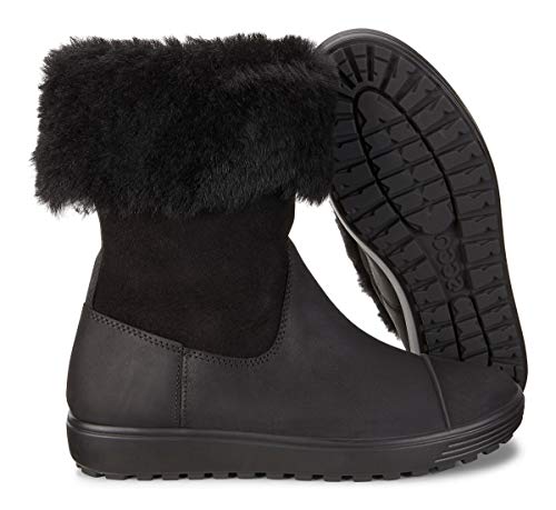 ECCO Damen Womens Soft 7 TRED Boot Hohe Stiefel, Schwarz (Black 51052), 39 EU