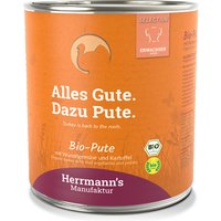 Herrmann's | Herrmanns Hundefutter Erwachsen Bio-Pute 800g | 6 x 800 g