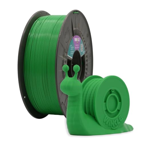 Winkle PLA HIGH SPEED Extreme Green Filament | PLA 1,75 mm | Druckfilament | 3D-Drucker | 3D-Drucker | High Speed | Farbe Extreme Green | Spule mit 1000 g