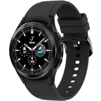 Samsung Galaxy Watch4 Classic - 42 mm - schwarz - intelligente Uhr mit Ridge Sport Band - Flouroelastomer - schwarz - Anzeige 3.04 cm (1.2) - 16 GB - 7.6 GB - NFC, Wi-Fi, Bluetooth - 46.5 g