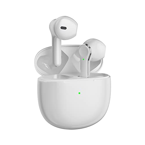CC Store Bluetooth-Kopfhörer, kabellos, im Ohr-Modus mit LEDs und winziger Geräuschunterdrückung, USB-C, integriertes Mikrofon für iPhone und Android