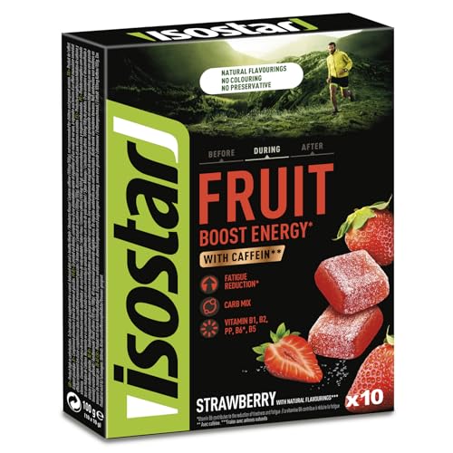 Isostar High Energy Fruit Boost Strawberry, 5er Pack (5 x 100 g)