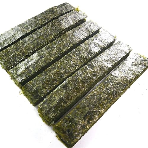 Roasted Sushi Nori Seetang-Bettlaken, 6 Schnitt, 300 Blatt