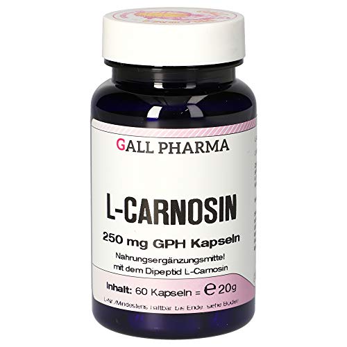 Gall Pharma L-Carnosin 250 mg GPH Kapseln, 1er Pack (1 x 60 Stück)