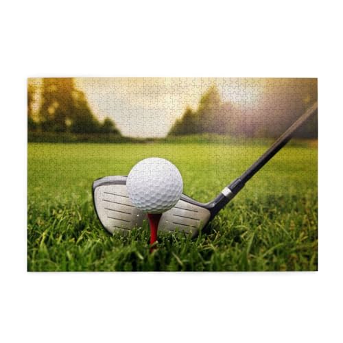 Golfball 1000 Stück Holzpuzzles in Kunststoffboxen, feine Verarbeitung und Haltbarkeit