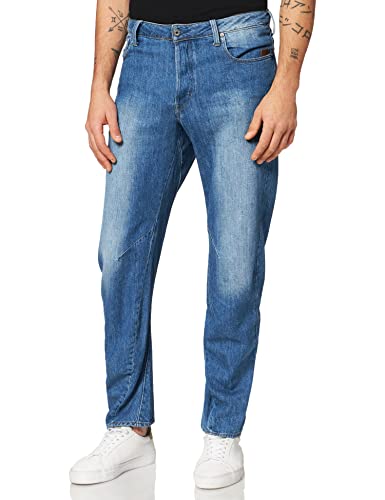 G-STAR RAW Herren Arc 3D Relaxed Tapered Loose Fit Jeans, Blau (medium Aged 9641-071), W30/L32 (Herstellergröße:30W / 32L)