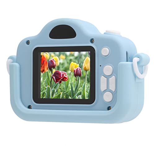 Digitalkamera, Kinderkamera 16 Filter Lebensmittelqualität ABS MP3 Play für Kinderspiel für Kleinkinder(Blau)