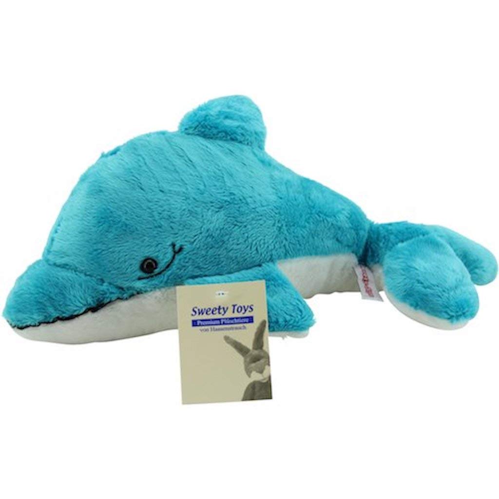 Sweety Toys 7844 Delfin 50 cm türkis Plüschtier Stofftier kuschelweich super süss