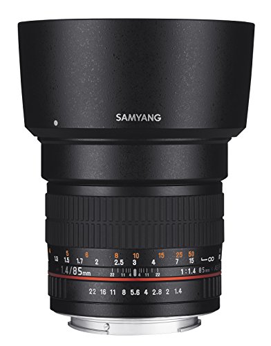 Samyang Objektiv F1.4, 85 mm, Canon, schwarz
