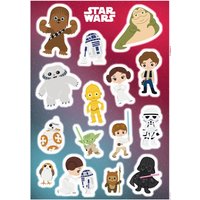 Komar Deko-Sticker Star Wars Heroes 50 x 70 cm