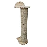 Wand montiert Kratzbrett Sisal Rahmen zum Klettern Kratzen Katzen Schutzbaum Schleifen Krallen Scratcher