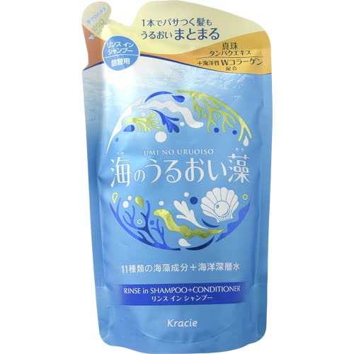 Kracie Umino Uruoisou Moisturizing Care Rinse In Shampoo Refill 380ml