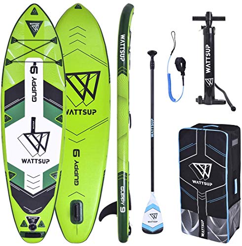 WS WattSUP Guppy 9’0” SUP Board Stand Up Paddle Surf-Board Paddel ISUP 275cm