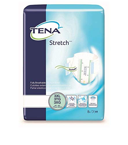 Tena Bariatric Brief, 3XL (8/pack) by TENA