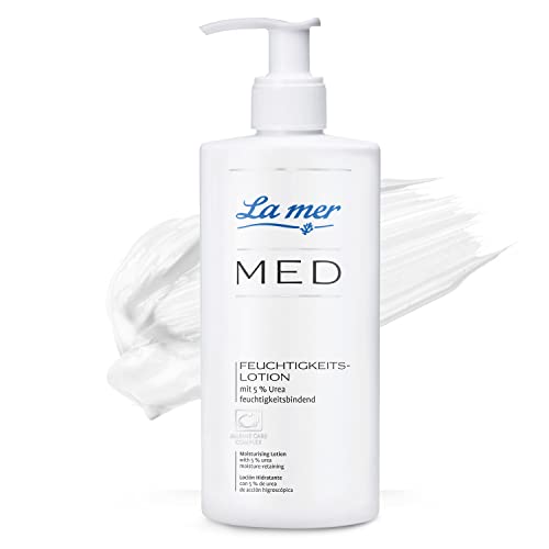 La mer – Med Feuchtigkeitslotion - Hautberuhigende Köperlotion - Vitaminreiche Bodylotion für empfindliche und trockene Haut - Schnell einziehende Pflege - 200 ml