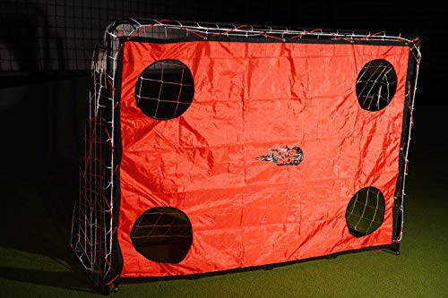 POWERSHOT® Torwand Fußball - Handball - verschiedene Größen - 4 Schusslöcher - Reisfest (Torwand 3,7 x 2m)