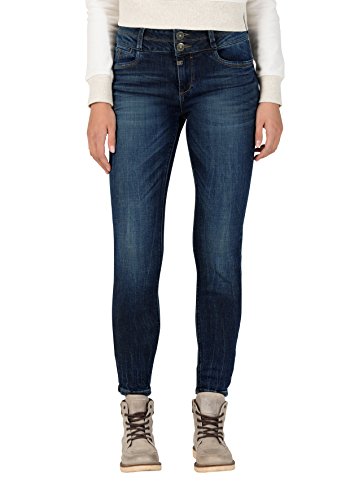 Timezone Damen EnyaTZ Womenshape Slim Jeans, Blau (Classic Indigo Wash 3186), W28/L32