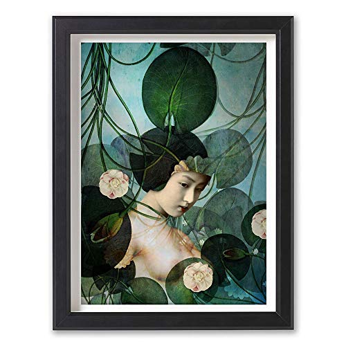 Hochwertiger Kunstdruck Poster Print – Tangled – Künstlerin: Cathrin Welz-Stein - A2 - 420mm x 594mm Badezimmer Deko Bilder Wohnzimmer Poster & Kunstdrucke | Lieferung ohne Rahmen