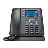 Gigaset Maxwell 3 - IP Telefon, mit bis zu 4 VoIP-Konten - 3,5“-TFT-Farbdisplay - Volltastatur - 10 Funktionstasten für schnelle Bedienung, schwarz