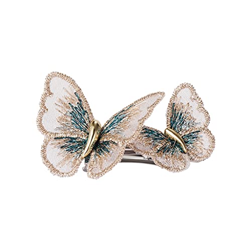 Haarspange Butterflys Clip Side Clip Top Clip Compact Fairy Half Drapierte Haarkarte Haarnadel