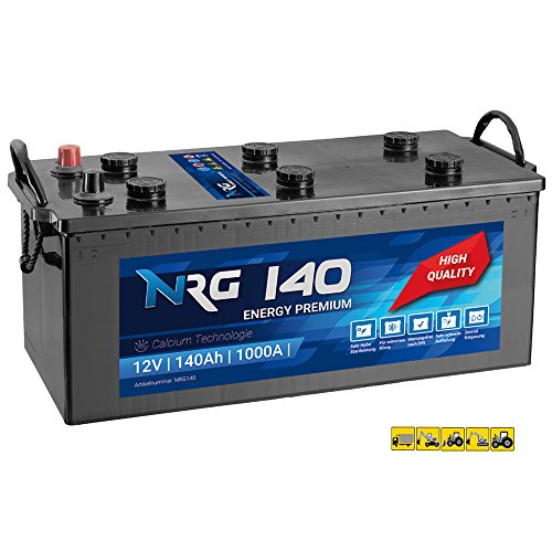 NRG Premium LKW Batterie 140Ah - 1000A/EN Starterbatterie