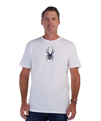 Spyder Herren Carve S/S Basic Tee T-Shirt, Weiß, X-Large