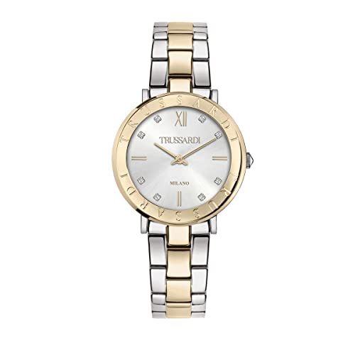 Trussardi Damen Analog-Digital Automatic Uhr mit Armband S7272649